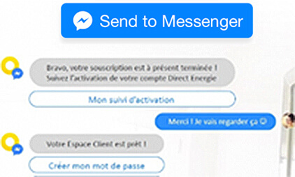 Questionnaire via Facebook Messenger