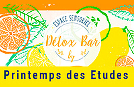 Detox Bar au Printemps des Etudes